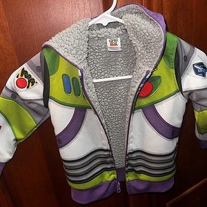 Kids Buzzlight Lightyear warm Disney zip up hoodie
